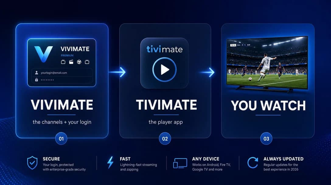 How Vivimate and TiviMate work together